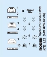 Opel Blitz 3.6-47 Omnibus W39 Late WWII Service