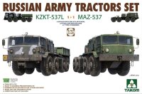 Russian Army Tractors KZKT-537L + MAZ-537