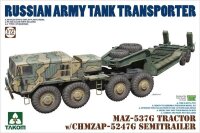 1/72 MAZ-537G Tractor with CHMZAP-5247G Semi-trailer