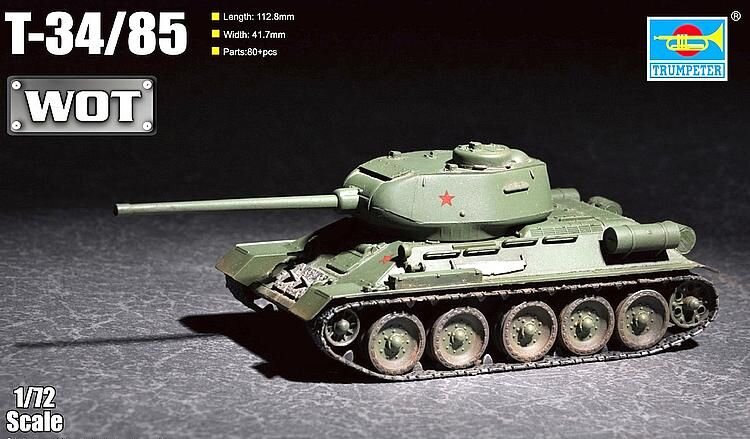 T 34 85 Rear Soviet T-34/85 - Modellbauversand Hanke, 14,50