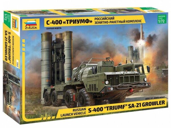 Russian S-400 "Triumf" SA-21 Growler