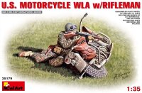 US Motorcycle WLA with Rifleman