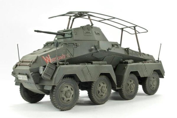 Bandai 1/48 Sd.Kfz.232 Schwerer Panzer Spähwagen – Maquette Neuve