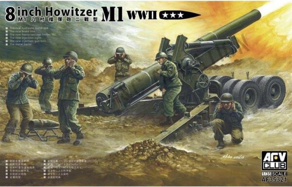 8-inch Howitzer M1 WWII