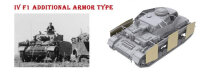 1/35 Pz.Kpfw. IV Ausf. F1 mit Zusatzpanzerung - 3 in 1