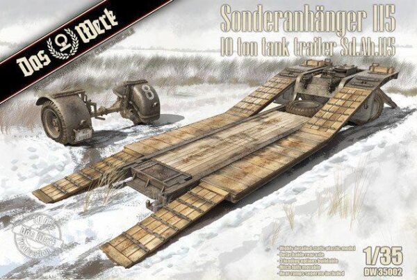 Sonderanhänger 115. 10t Tank Trailer Sd.Ah.115