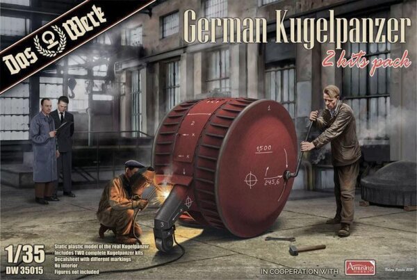 1/35 German Kugelpanzer - 2 Kits Pack