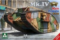 WWI Heavy Battle Tank Mk.IV (2 in 1)