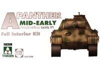 Panther Ausf. A - mittel-früh mit Inneneinrichtung