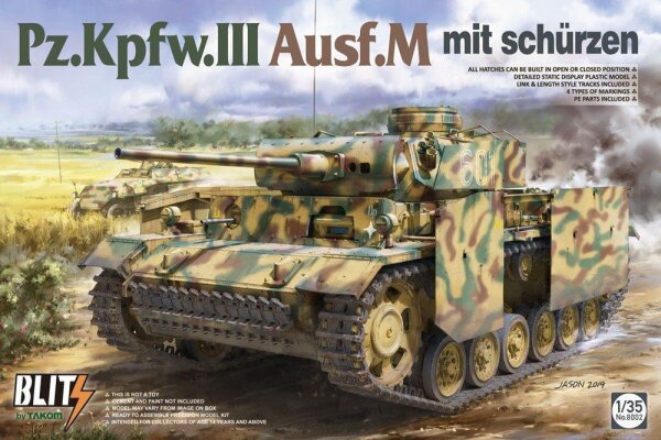 Panzer III Ausf. M mit Schürzen