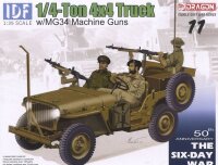 IDF 1/4 Ton 4x4 Truck with MG34 Machine Guns