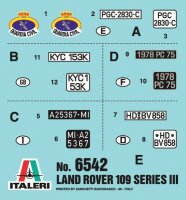 Land Rover 109 Serie III "Guardia Civil"