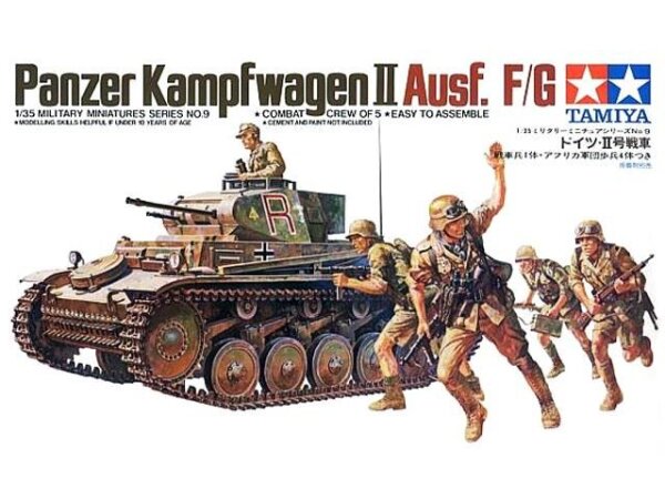1/35 Sd.Kfz. 121 Panzer II Ausf. F/G