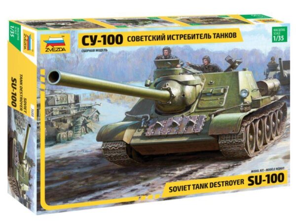 SU-100 Soviet Tank Destroyer