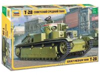 1/35 Soviet T-28 Tank