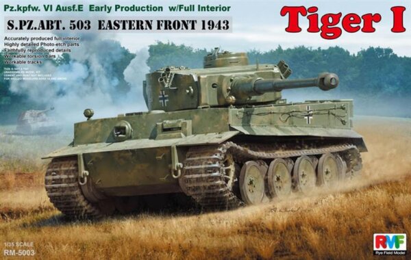 Tiger I Ausf. E -  früh - mit Inneneinrichtung