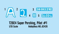 1/35 T26E4 Super Pershing, Pilot #1