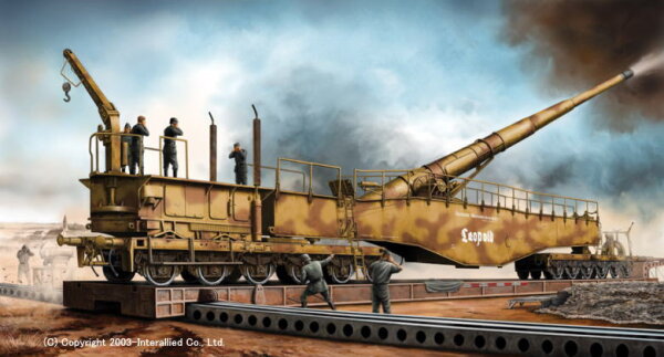 Leopold 280 mm K5 (E) German Railroad Gun