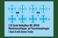 1/35 Munitionsschlepper Pz.Kpfw. I Ausf. A + Trailer