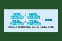 US GMC CCKW-352 Steel Cargo Truck