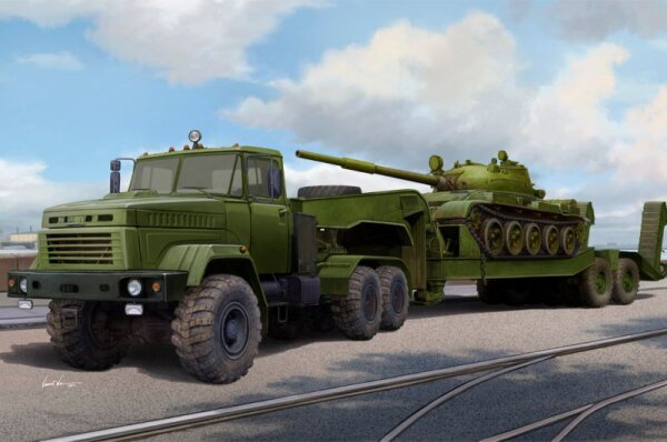 KrAZ-6446 Tractor + MAZ/ChMZAP-5247G Trailer