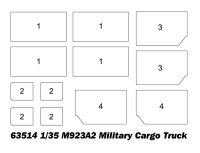 M923A2 US Military Cargo Truck 5 Ton 6x6