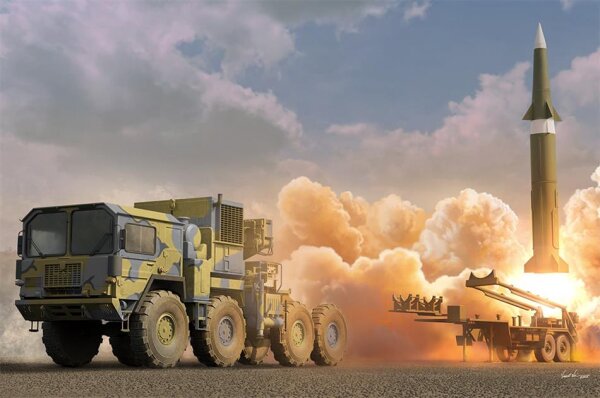 M1001 w/M790 Erector Launcher Trailer