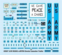 1/35 M1001 w/M790 Erector Launcher Trailer