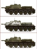 Su-122 mittlere Produktion - Interior Kit -
