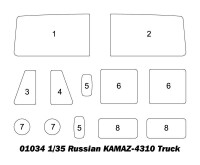 Russian KamAZ-4310 Truck
