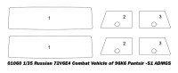 1/35 96K6 Panzir-S2 (SA-22 Greyhound) Flugabwehrsystem