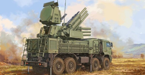 1/35 Russian 72V6E4 Combat Unit of 96K6 Pantsir-S1 ADMGS w/RLM SOC S-band Radar
