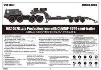 MAZ-537G Late + ChMZAP-9990 Semi-Trailer