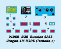 Russian 9A53 Uragan-1M MLRS (Tornado-S)