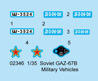 Soviet GAZ-67B Military Vehicle