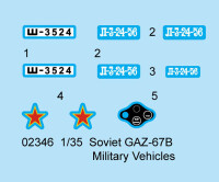 Soviet GAZ-67B Military Vehicle