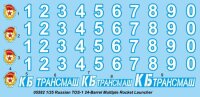 1/35 Russian TOS-1A Multiple Rocket Launcher