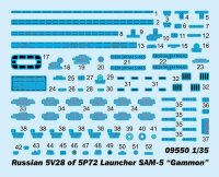 Russian 5V28 of 5P72 Launcher SAM-5 Gammon""