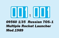 Russian TOS-1 Multiple Rocket Launcher Mod.1989