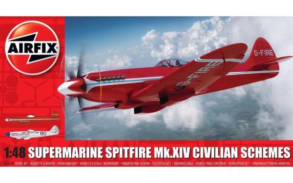 1/48 Supermarine Spitfire Mk.XIV Civilian Schemes