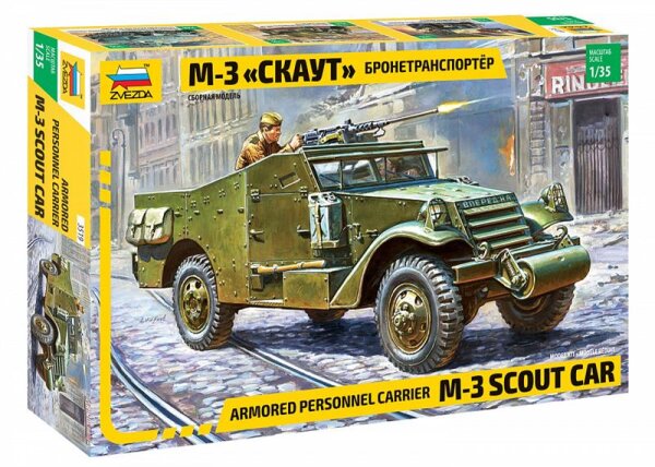 1/35 Armored Personnel Carrier M-3 Scout Car