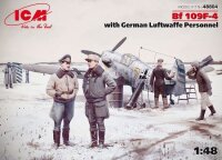 Messerschmitt Bf 109F-4 + Luftwaffen Personal