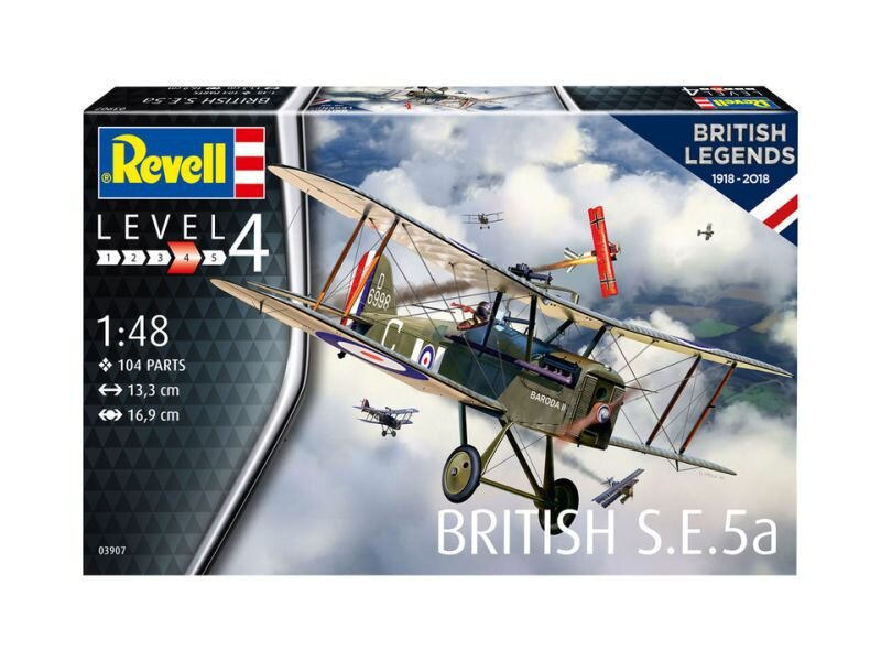 Hacker Royal Aircraft Factory S.E.5a 1000mm RAF All Colors HC2201