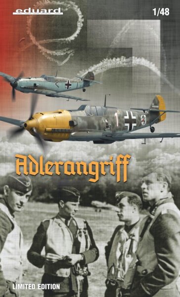 1/48 Adlerangriff - Messerschmitt Bf-109E (Dual Combo)