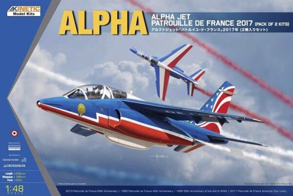 Alpha Jet "Patrouille de France 2017" (2 Kits)