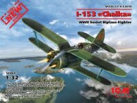 1/32 Polikarpov I-153 Chaika" WWII Soviet Fighter"