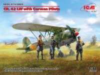 Fiat CR.42 LW with German Pilots