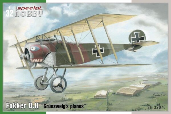 1/32 Fokker D.II "Grünzweig`s Planes"