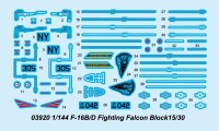 F-16B/D Fighting Falcon - Block 15/30/32