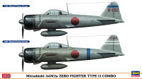 1/72 Mitsubishi A6M2a Zero Fighter Type 11 Combo